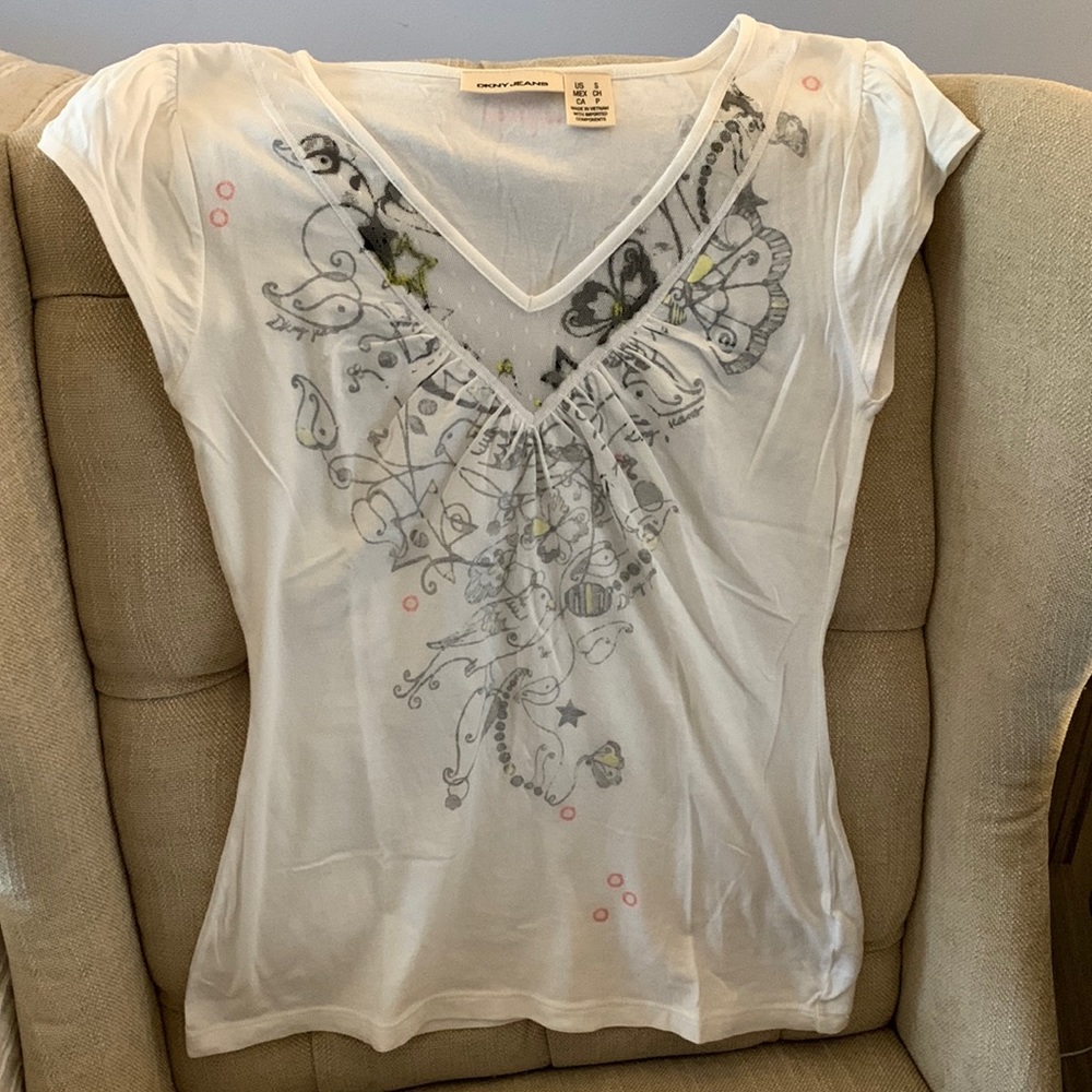 DKNY short sleeve top